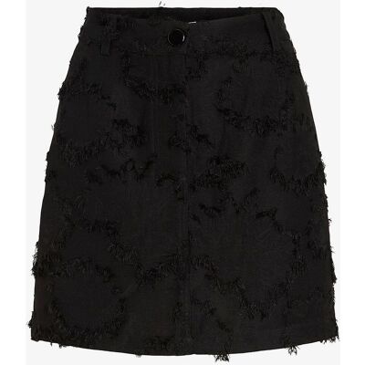Vila - Nederdel viSeia Skirt - Sort 40 - Nederdel Vila - Nederdel viSeia Skirt - Sort 40 - Nederdel