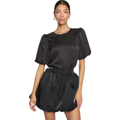 Vila - Top in raso nero - Top Vila - Top in raso nero - Top