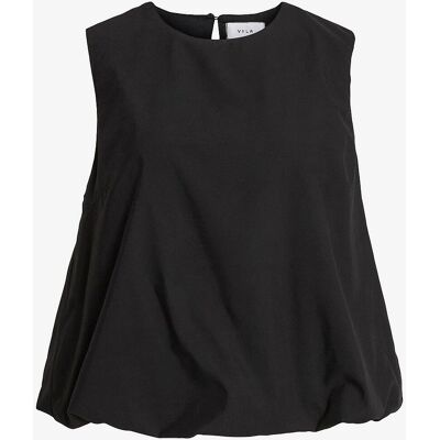 Vila - Top viSema S/L Balloon Top - Sort 38 Kvinder Vila - Top viSema S/L Balloon Top - Sort 38 Kvinder