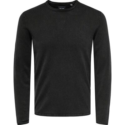 ONLY & SONS OS WASH CREW KNIT CS - Pullover ONLY & SONS OS WASH CREW KNIT CS - Pullover