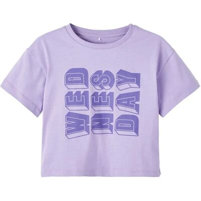 Name it Balone T-shirt violet clair à manches courtes - T-shirt Name it Balone T-shirt violet clair à manches courtes - T-shirt