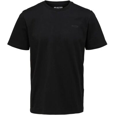 Selected Aspen Logo T-Shirt - Schwarz - Größe 2XL - T-Shirt Selected Aspen Logo T-Shirt - Schwarz - Größe 2XL - T-Shirt