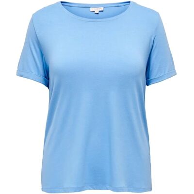 Carmakoma 48/50 T-shirt à manches courtes bleu - T-Shirt - Publicité Carmakoma 48/50 T-shirt à manches courtes bleu - T-Shirt - Publicité