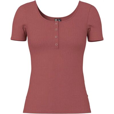 PIECES Multicolor XL Bio-Baumwoll T-Shirt - T-Shirt PIECES Multicolor XL Bio-Baumwoll T-Shirt - T-Shirt