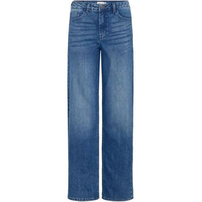 ICHI IHTWIGGY STRAIGHT niebieskie dżinsy - Jeans ICHI IHTWIGGY STRAIGHT niebieskie dżinsy - Jeans