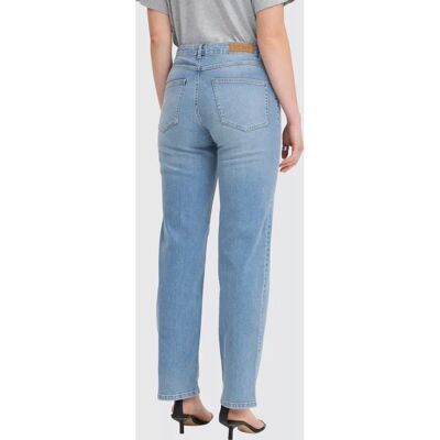 ICHI IHTWIGGY STRAIGHT Lichtblauwe Comfortabele Jeans - Jeans ICHI IHTWIGGY STRAIGHT Lichtblauwe Comfortabele Jeans - Jeans