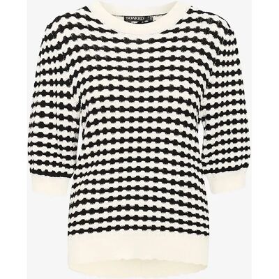 Soaked In Luxury Dianna Slim Fit Sweater - Sort - Rundhals Soaked In Luxury Dianna Slim Fit Sweater - Sort - Rundhals