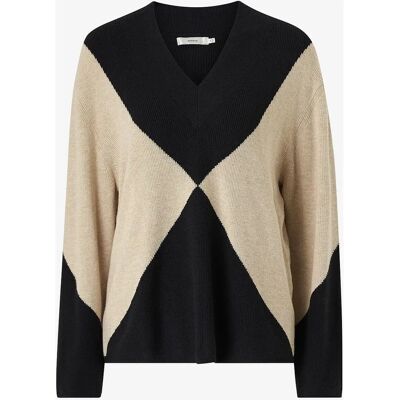 InWear RudiIW Beige Genser - Kvinner InWear RudiIW Beige Genser - Kvinner