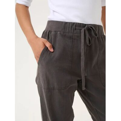 KAFFE Naya Elasticated Drawstring Waist Joggers - Joggers KAFFE Naya Elasticated Drawstring Waist Joggers - Joggers