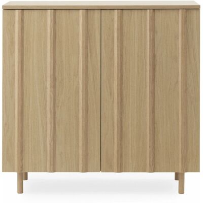 Normann Copenhagen Rib Chêne Buffet - 98,5cm - Publicité Normann Copenhagen Rib Chêne Buffet - 98,5cm - Publicité