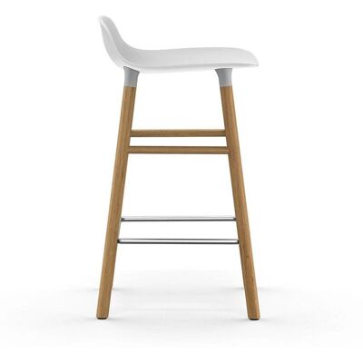 Normann Copenhagen - Form Barhocker - Leder - Schwarz - Bar stool Normann Copenhagen - Form Barhocker - Leder - Schwarz - Bar stool