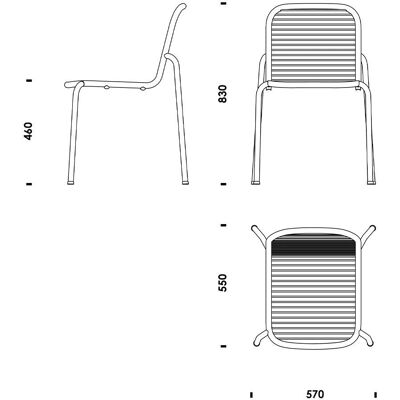 Sedia da esterno Vig di Normann Copenhagen - Arredo per esterni Sedia da esterno Vig di Normann Copenhagen - Arredo per esterni