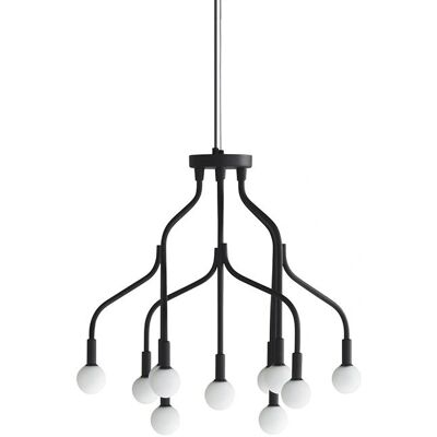 Normann Copenhagen Vekst Petite Lampe Suspendue Noire - Lumière & Décor Normann Copenhagen Vekst Petite Lampe Suspendue Noire - Lumière & Décor