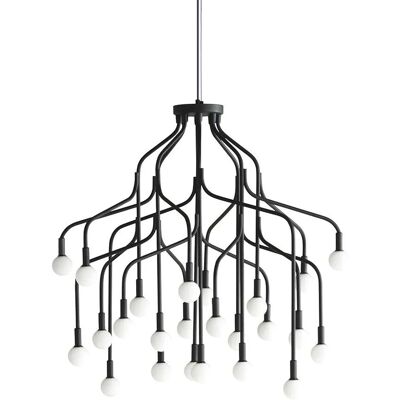 Normann Copenhagen - Vekst - Noir - Grand - Suspension Normann Copenhagen - Vekst - Noir - Grand - Suspension