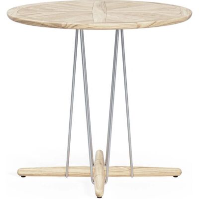 Carl Hansen & Søn - Table en teck ronde pour extérieur - Mobilier de jardin - Publicité Carl Hansen & Søn - Table en teck ronde pour extérieur - Mobilier de jardin - Publicité