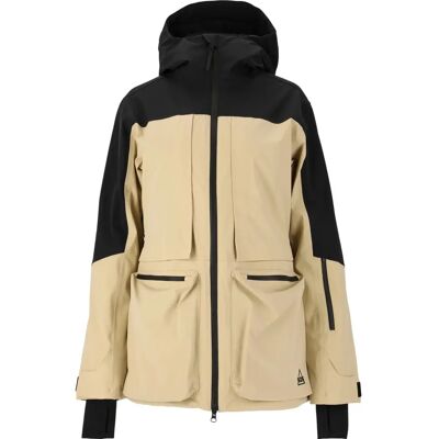 SOS Straja Wasserdichte Skijacke - Sportlich, Isoliert, Beige SOS Straja Wasserdichte Skijacke - Sportlich, Isoliert, Beige