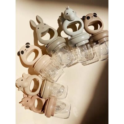 Konges Sløjd - Lot de 2 sucettes en silicone pour fruits - Beige - Alimentation - Publicité Konges Sløjd - Lot de 2 sucettes en silicone pour fruits - Beige - Alimentation - Publicité