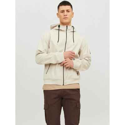 Jack & Jones Jjebasic Softshell Hood Noos (12236300) - (12236300-4230137) moonbeam Jack & Jones Jjebasic Softshell Hood Noos (12236300) - (12236300-4230137) moonbeam