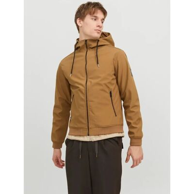 Jack & Jones Jjebasic Softshell Hood Noos (12236300) - otter Jack & Jones Jjebasic Softshell Hood Noos (12236300) - otter