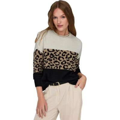 Jade Brauner Tierpullover - Damen Jade Brauner Tierpullover - Damen