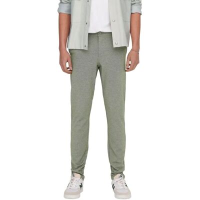 Only & Sons Onsmark Slim Tap Olive Night Hose - Hose Only & Sons Onsmark Slim Tap Olive Night Hose - Hose