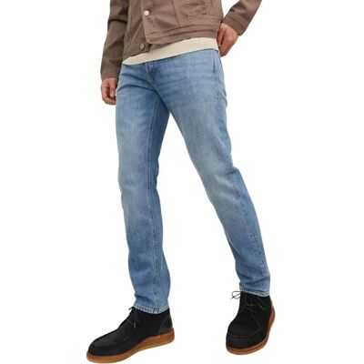 Jack & Jones Mike Original Sbd 555 Jeans (12237309) blå denim Jack & Jones Mike Original Sbd 555 Jeans (12237309) blå denim