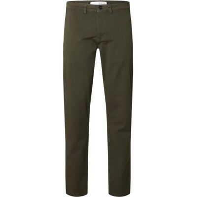 Selected 175 Slim Fit Flex Chino (16087663) - nuit forestière Selected 175 Slim Fit Flex Chino (16087663) - nuit forestière