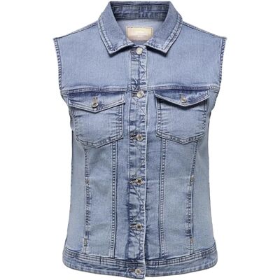 Carmakoma Hellblauer Denim 48 - Jeansweste Carmakoma Hellblauer Denim 48 - Jeansweste