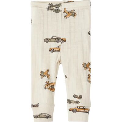 Leggings in lana merino beige di Name It - Leggings - Wolle Leggings in lana merino beige di Name It - Leggings - Wolle