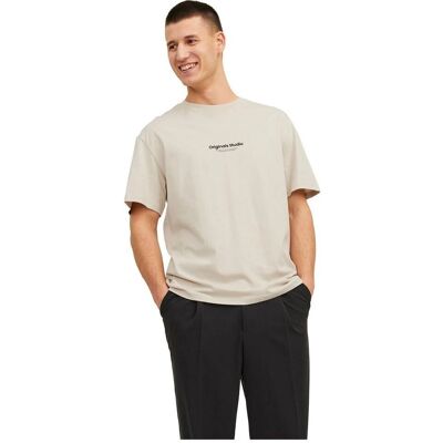 Jack & Jones Vesterbro T-Shirt mit Kurzarm (12240121) - beige Jack & Jones Vesterbro T-Shirt mit Kurzarm (12240121) - beige
