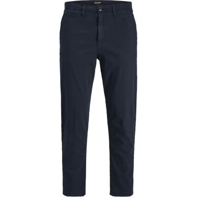 Jack & Jones JPSTACE JJHARLOW CHINO NOOS (12242188) - granatowy Jack & Jones JPSTACE JJHARLOW CHINO NOOS (12242188) - granatowy