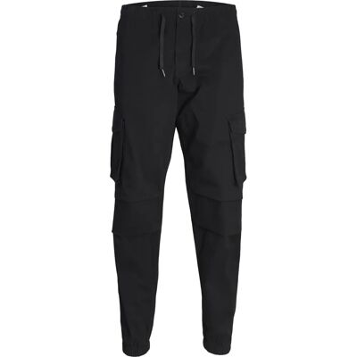 Jack & Jones JPSTKANE JJNOAH Cuffed CARGO NOOS (12242264) - (12242264-4297824) zwart Jack & Jones JPSTKANE JJNOAH Cuffed CARGO NOOS (12242264) - (12242264-4297824) zwart