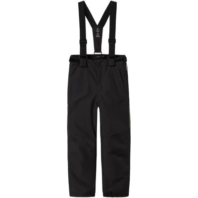 Pantalones de Nieve Negros Name It - Impermeables, Transpirables, Aislados Pantalones de Nieve Negros Name It - Impermeables, Transpirables, Aislados
