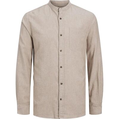 Jack & Jones JJEBAND MELANGE långärmad skjorta - Herr Jack & Jones JJEBAND MELANGE långärmad skjorta - Herr