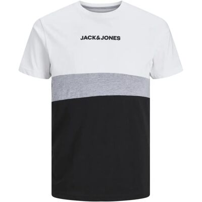 Jack&Jones Vit Rundhals T-shirt - T-shirt Jack&Jones Vit Rundhals T-shirt - T-shirt