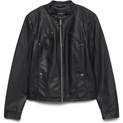 Vero Moda VMFAVODONA AW23 COATED JACKET NOOS (10288555-4324626) nero Vero Moda VMFAVODONA AW23 COATED JACKET NOOS (10288555-4324626) nero