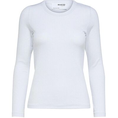 Selected Femme - Langarmige Tops - Bright White - Langärmelige Oberteile - Damen Oberteile - X-Small Selected Femme - Langarmige Tops - Bright White - Langärmelige Oberteile - Damen Oberteile - X-Small