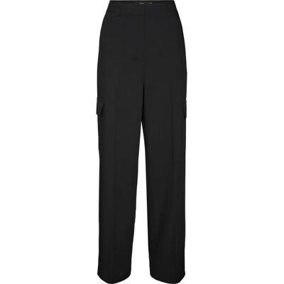 Vero Moda Zelda Hoge Taille Rechte Cargo Broeken - Broeken Vero Moda Zelda Hoge Taille Rechte Cargo Broeken - Broeken
