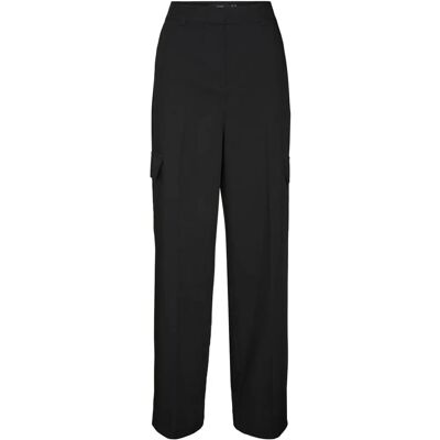 Vero Moda Zelda Hoge Taille Cargo Broeken - Broeken Vero Moda Zelda Hoge Taille Cargo Broeken - Broeken