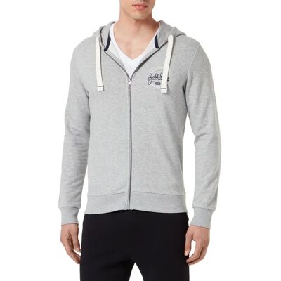 Jack & Jones jjMikk Hoodie - Szary - 4XL - Hoodie Jack & Jones jjMikk Hoodie - Szary - 4XL - Hoodie