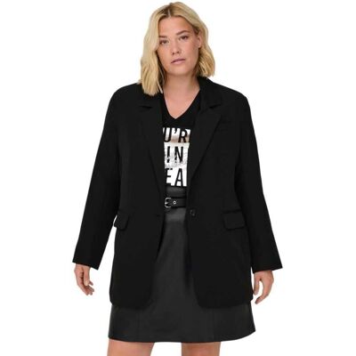 ONLY CARMAKOMA Carlana-Berry Oversized Blazer - Casual Fit ONLY CARMAKOMA Carlana-Berry Oversized Blazer - Casual Fit