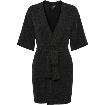 pieces - Kimono pcLina 2/4 - Sort - Kimono pieces - Kimono pcLina 2/4 - Sort - Kimono