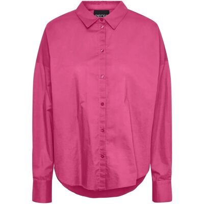 Camisa holgada fucsia de Pieces - Camisa Camisa holgada fucsia de Pieces - Camisa