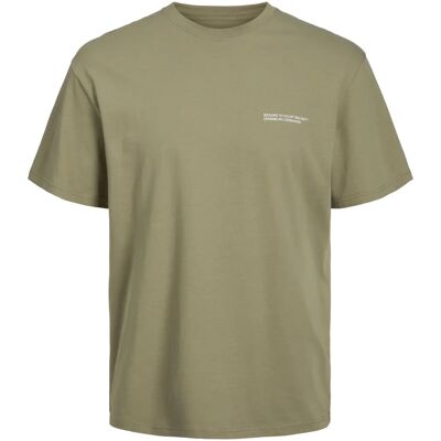 Jack & Jones Jorvesterbro Grau Kurzarm T-Shirt - T-Shirt Jack & Jones Jorvesterbro Grau Kurzarm T-Shirt - T-Shirt