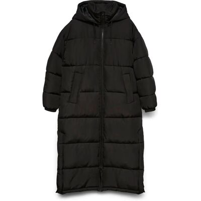 Vero Moda Klea Długi Płaszcz (10293012) czarny Vero Moda Klea Długi Płaszcz (10293012) czarny