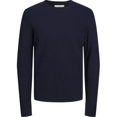 JACK & JONES Gemusterter Rundhals-Pullover JACK & JONES Gemusterter Rundhals-Pullover