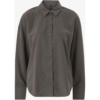 Only onlEllen L/S Loose Shirt - Brun - 36 Kvinner - Skjorte Only onlEllen L/S Loose Shirt - Brun - 36 Kvinner - Skjorte