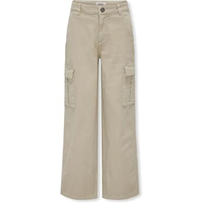 KIDS ONLY - Vox Str Cargobukser - Beige - 122 KIDS ONLY - Vox Str Cargobukser - Beige - 122
