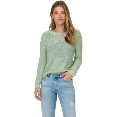 Only Onlgeena Xo L/s Pullover Knt Noos (15113356) - subtle green Only Onlgeena Xo L/s Pullover Knt Noos (15113356) - subtle green