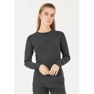WHISTLER Cerro T-shirt noir à manches longues respirant - Publicité WHISTLER Cerro T-shirt noir à manches longues respirant - Publicité